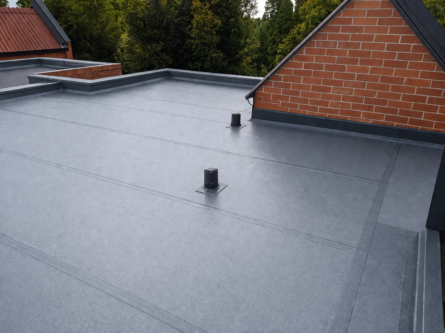 Terraza después de impermeabilización